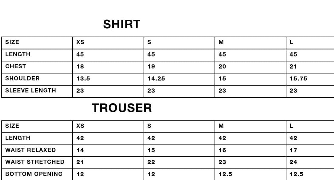 ASYMMETRIC PONCHO AND TROUSER