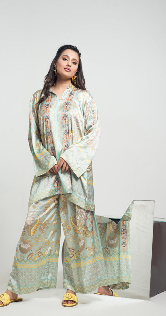 CRYSTAL BLUE CO-ORD SET