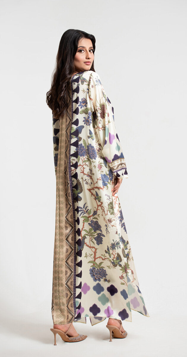 BUTTER CREAM KAFTAN