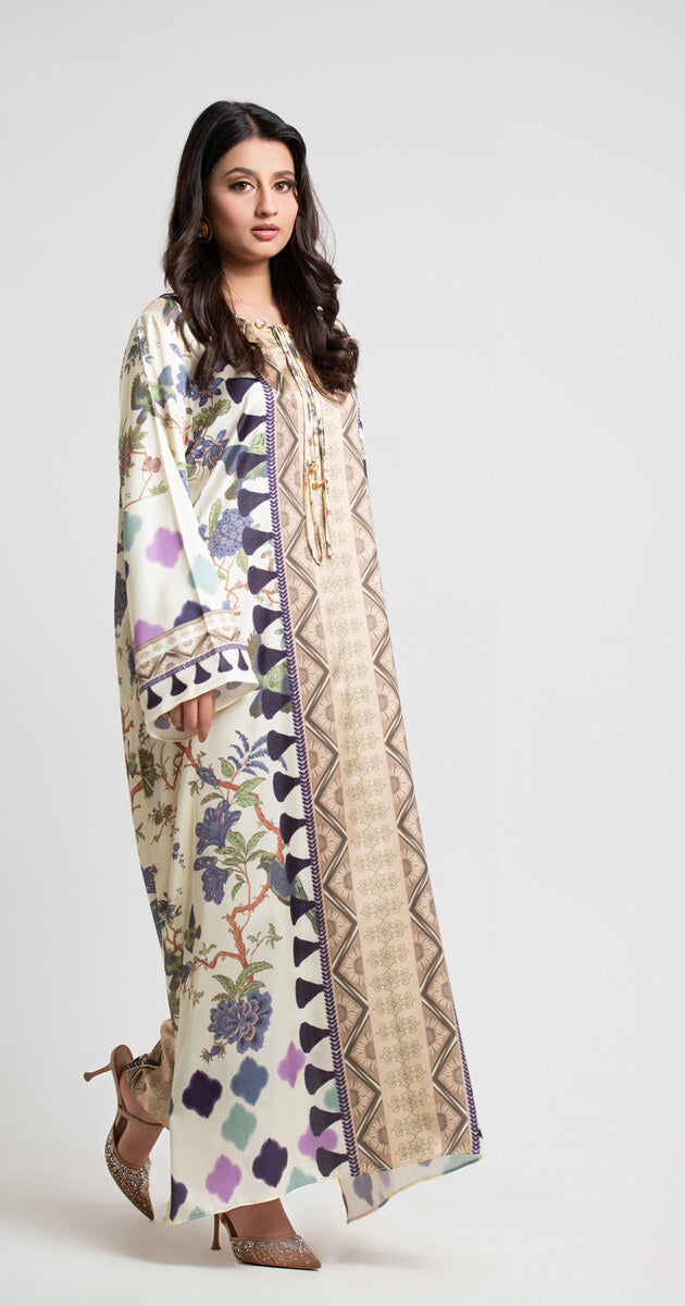 BUTTER CREAM KAFTAN