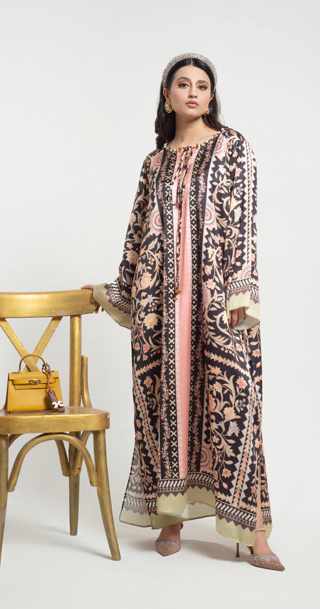 BLACK BEAUTY KAFTAN