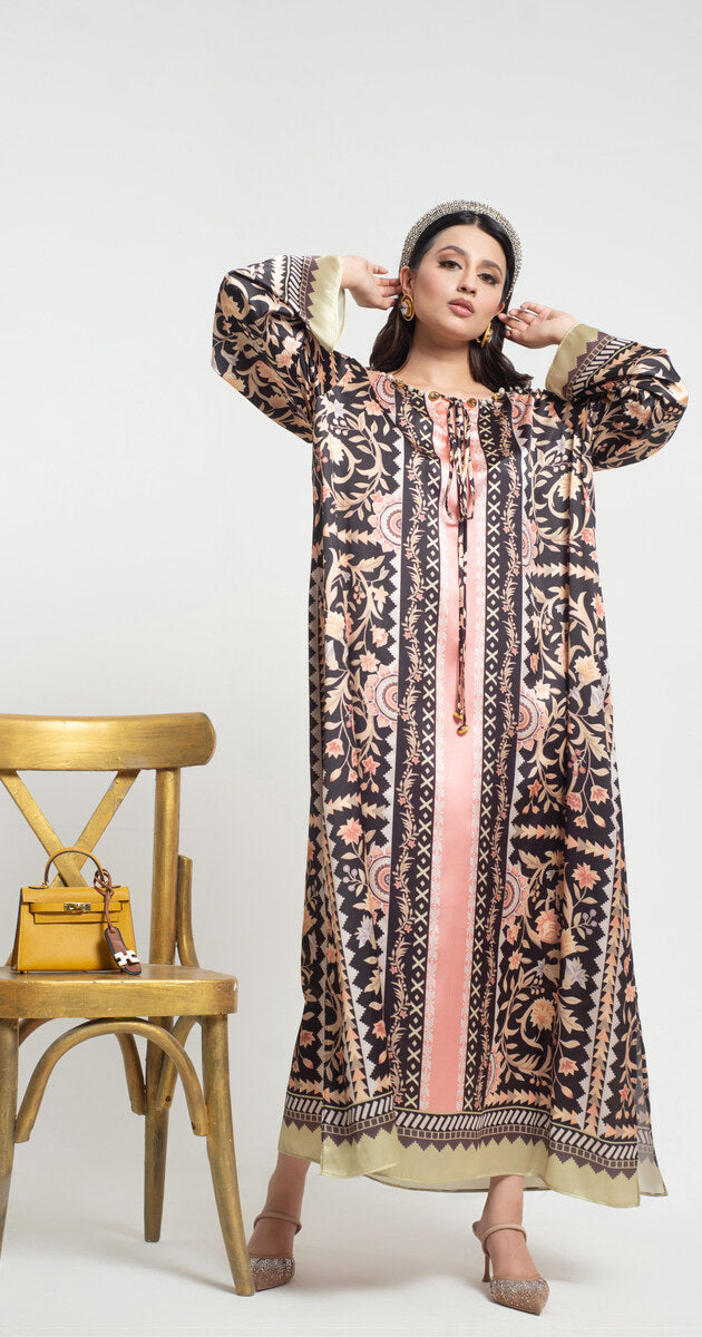 BLACK BEAUTY KAFTAN